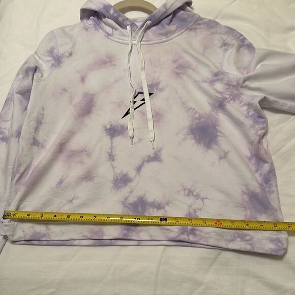 NWOT Barstool Sports Purple ‘Friday Energy Tie Dye Hoodie’ size XL - Picture 11 of 15